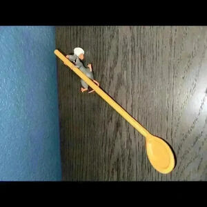 Disney Parks RATATOUILLE Chef Remy Wooden Spoon Straw Disneyland Pixar Fest Excl